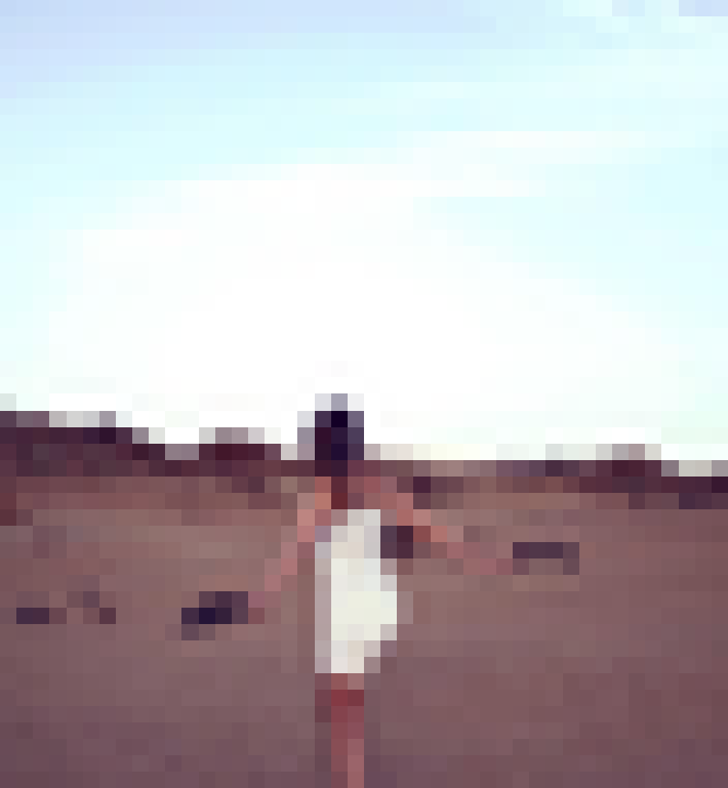 slowly revealing the beauty in the blur #pixelart #reveal #revealy #abstract